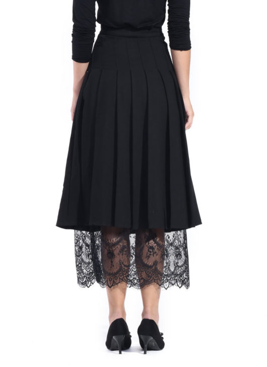 Khloe Pleated Black - Image 3